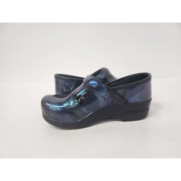 Dansko XP 2.0 Womens Nursing Professional Clog 36 Blue Metallic Patent Comfort - Picture 6 of 8